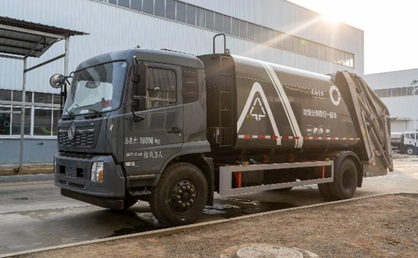 19方东风天锦压缩式垃圾车