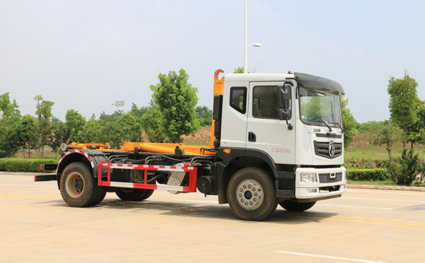 东风13方车厢可卸式垃圾车