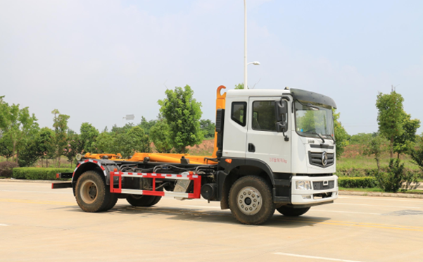 东风13方车厢可卸式垃圾车